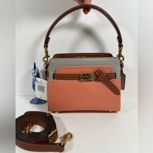 Coach Women's Multi-Color Leather Handbag